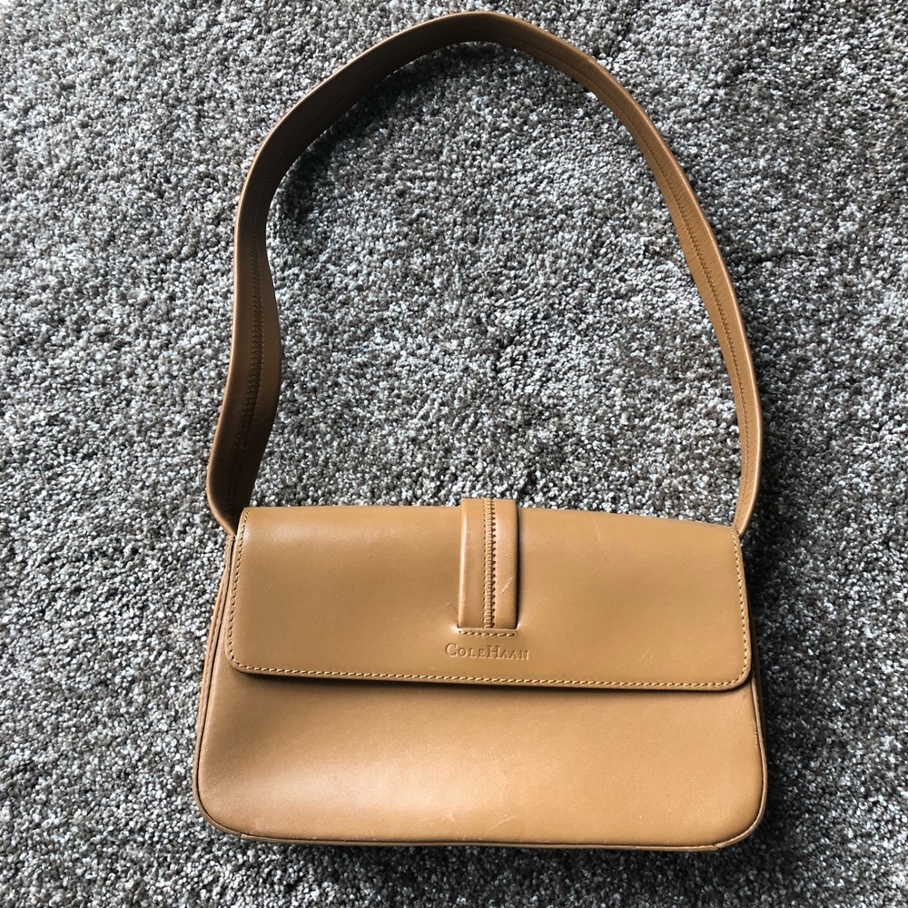 Cole Haan tan leather purse
